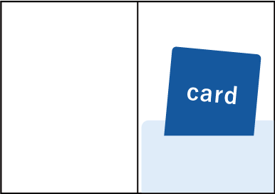 カードキーケース印刷片ポケット